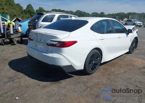 2025 Toyota Camry Se z USA, uszkodzony, nr VIN 4T1DAACK3SU057995